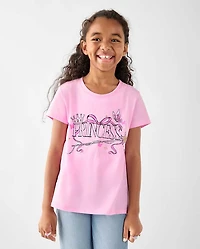 Girls Princess Graphic Tee