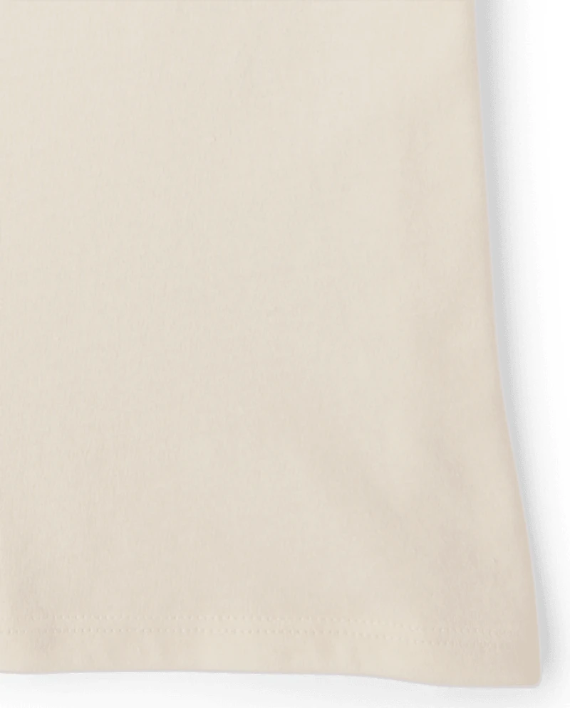 Girls Apple Graphic Tee