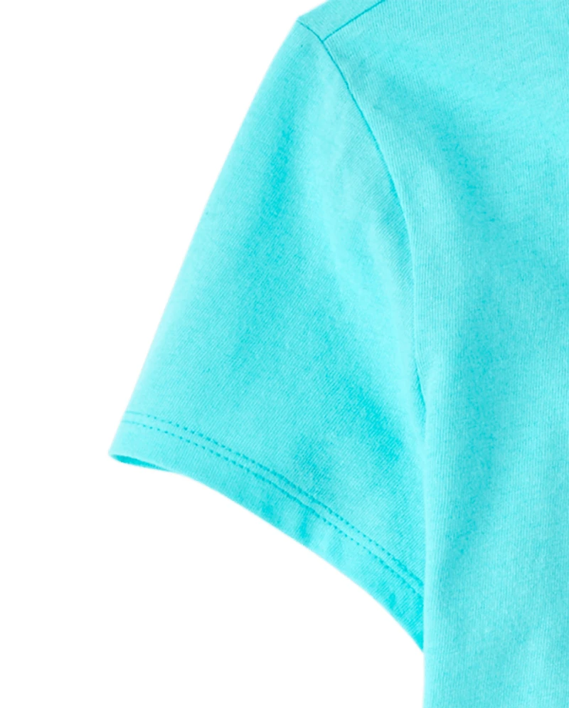 Girls School Pawsitive Cattitude Graphic Tee