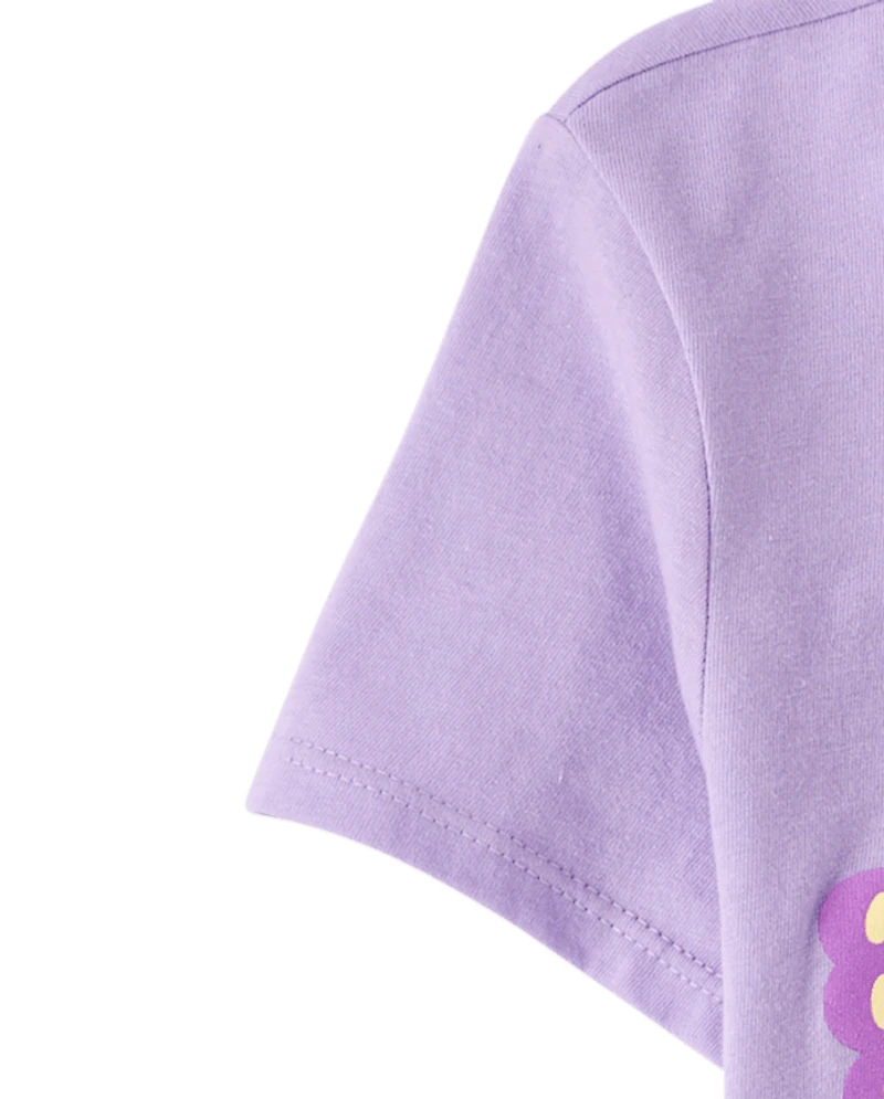 Girls Social Butterfly Graphic Tee