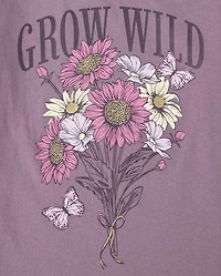 Girls Positive Graphic Tee 5-Pack