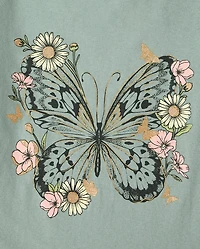 Lot de 5 t-shirts graphiques positifs pour filles
