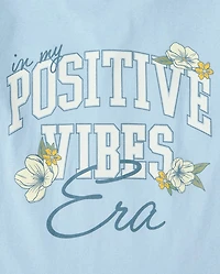 Girls Positive Graphic Tee 5-Pack