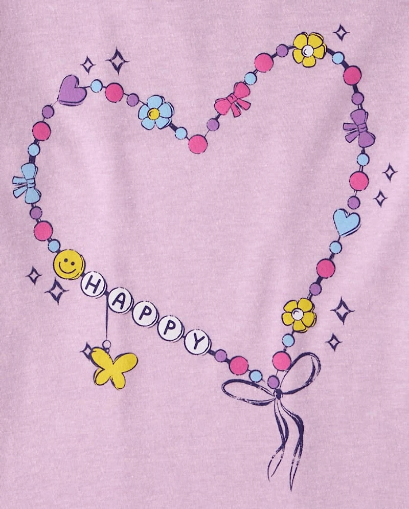 Girls Charm Graphic Tee 3-Pack