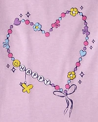 Girls Charm Graphic Tee 3-Pack