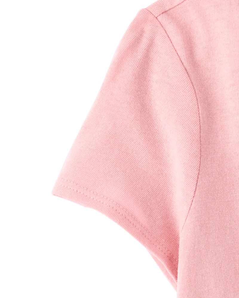T-shirt à motif hibou pour bébés et petites filles