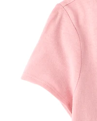 T-shirt à motif hibou pour bébés et petites filles
