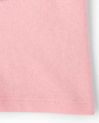 T-shirt à motif hibou pour bébés et petites filles