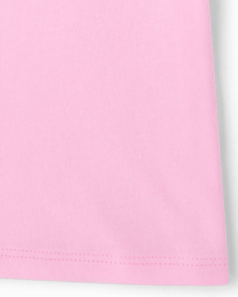 Baby And Toddler Girls Apple Graphic Tee