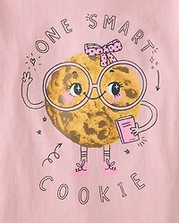 Girls Smart Cookie Graphic Tee