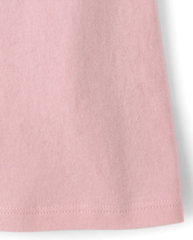 T-shirt graphique pour filles, une vraie petite maligne