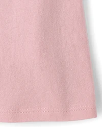 T-shirt graphique pour filles, une vraie petite maligne