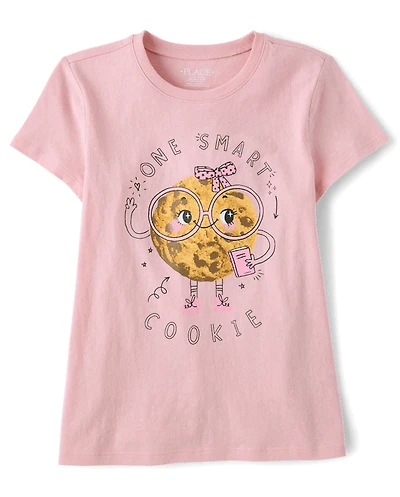 Girls Smart Cookie Graphic Tee