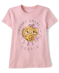 Girls Smart Cookie Graphic Tee
