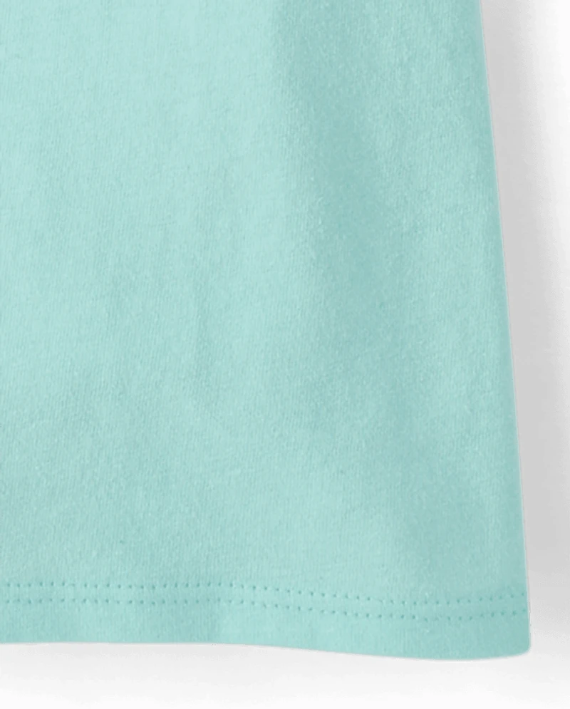 T-shirt graphique pour filles Boba Drink