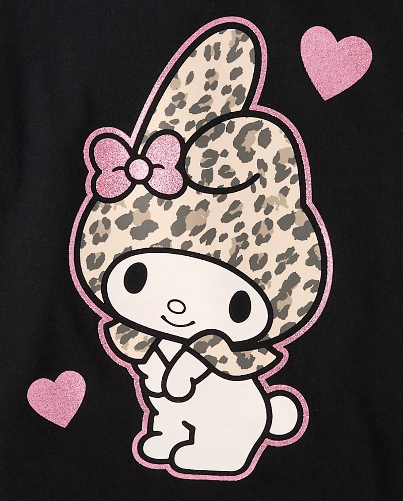 Girls My Melody™ Glitter Graphic Tee