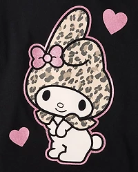 Girls My Melody™ Glitter Graphic Tee