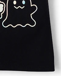 Girls Hello Kitty® Holographic Halloween Graphic Tee