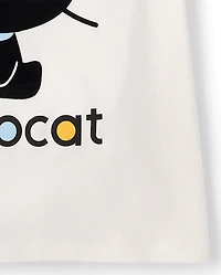 Girls Chococat™ Flocked Graphic Tee