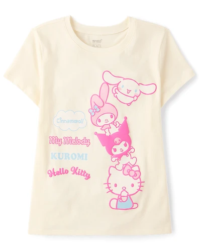 T-shirt graphique Hello Kitty® et ses amis pour filles