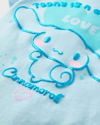 Toddler Girls Cinnamoroll™ Glitter Puff Print Graphic Tee