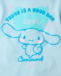 Toddler Girls Cinnamoroll™ Glitter Puff Print Graphic Tee