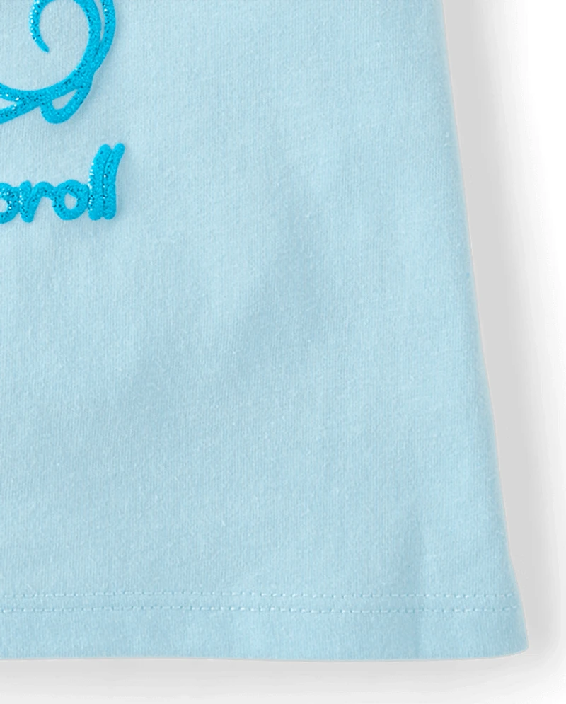 Toddler Girls Cinnamoroll™ Glitter Puff Print Graphic Tee