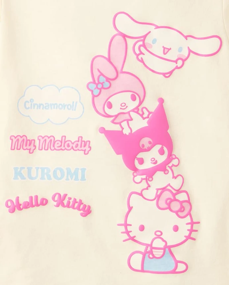 Toddler Girls Hello Kitty® And Friends Puff Print Graphic Tee