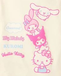 Toddler Girls Hello Kitty® And Friends Puff Print Graphic Tee