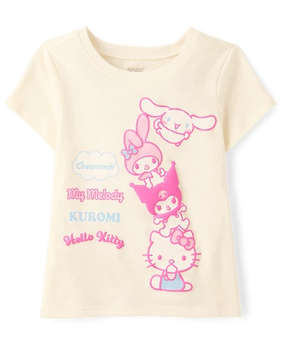 Toddler Girls Hello Kitty® And Friends Puff Print Graphic Tee