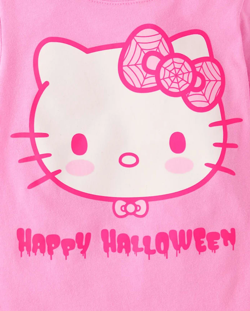Toddler Girls Hello Kitty® Glow Halloween Graphic Tee