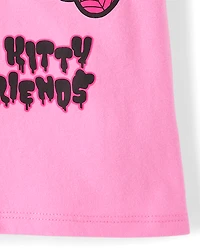 Toddler Girls Hello Kitty® And Friends Glow Halloween Graphic Tee