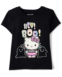 Toddler Girls Hello Kitty® Holographic Halloween Graphic Tee