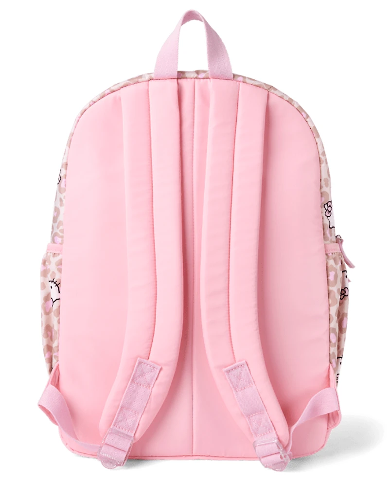 Girls Hello Kitty® Leopard Backpack 2-Piece Set
