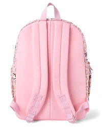 Girls Hello Kitty® Leopard Backpack 2-Piece Set