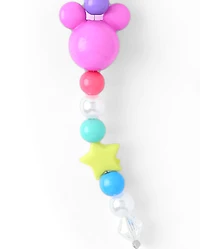 Girls Minnie Mouse™ Beaded Keychain