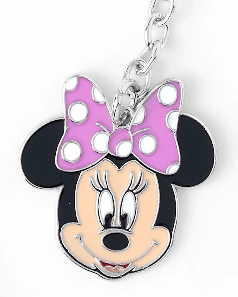 Girls Minnie Mouse™ Beaded Keychain