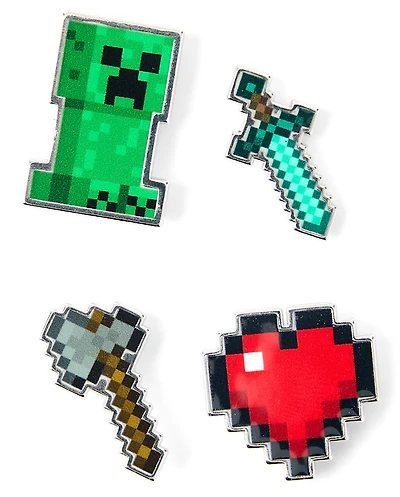 Boys Minecraft™ Pin 4-Pack