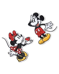 Girls Minnie Mouse™ Embroidered Patch 2-Pack