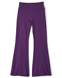 Girls Quick Dry Flare Leggings