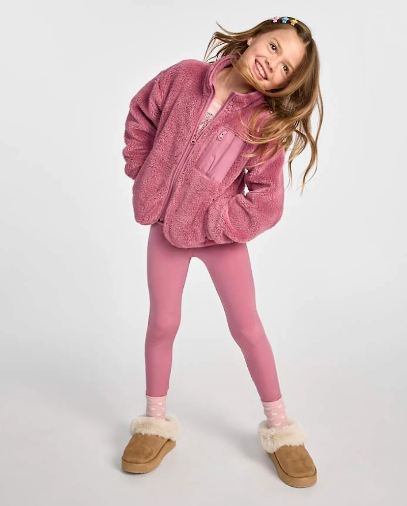 Girls Soft Shine Leggings