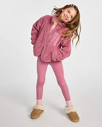 Girls Soft Shine Leggings
