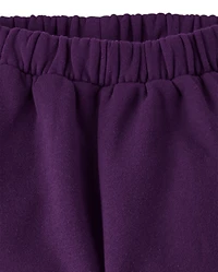 Pantalon de jogging en polaire premium avec bande latérale dentelle pour filles