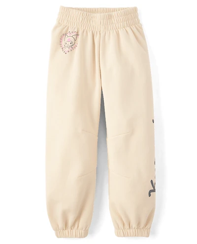 Girls Hello Kitty® And Friends Premium Fleece Barrel Sweatpants