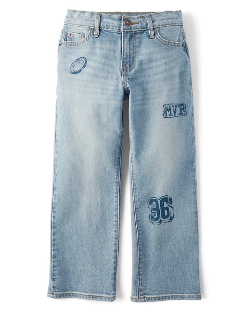 Boys Varsity 90s Loose Jeans