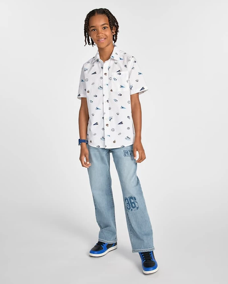 Boys Varsity 90s Loose Jeans