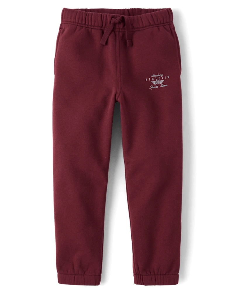 Boys Graphic Premium Fleece Jogger Pants