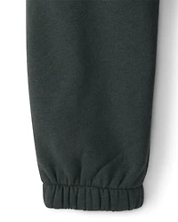 Pantalon de jogging cargo en polaire premium pour garçon