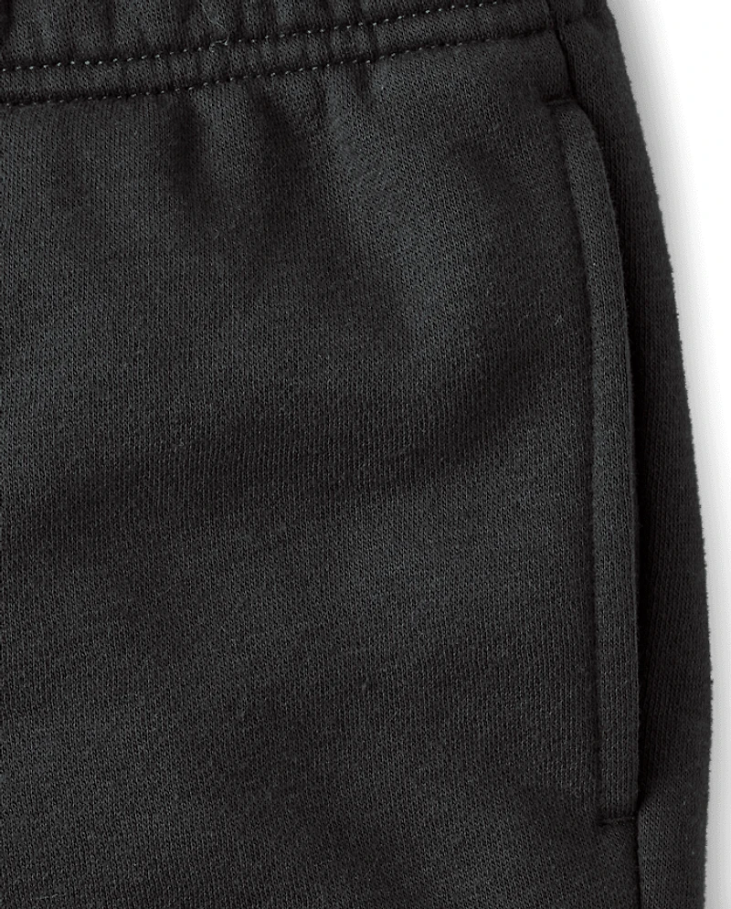 Boys Premium Fleece Cargo Sweatpants