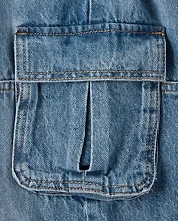 Boys Baggy Cargo Jeans